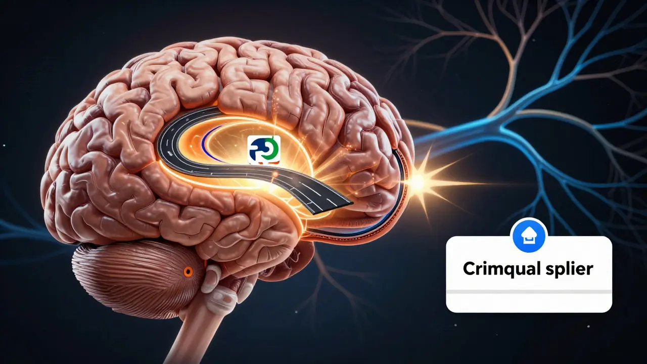 Cérebro humano com áreas de recompensa ativas ao ver marcas integradas no jogo, contrastando com estresse de anúncios intrusivos.