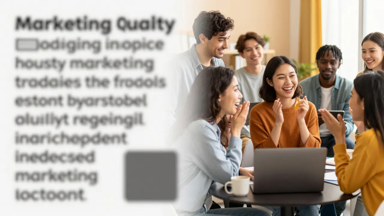 Contrast between generic AI content and authentic human connection